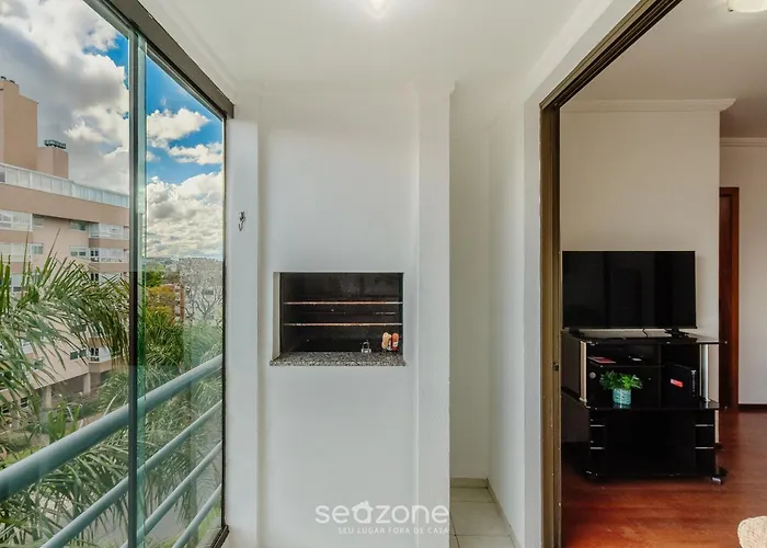 Apartamento Apto 2 Quartos C/ Churrasq. E Garagem Roy0401 *